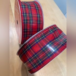 2 wired jumbo ribbons